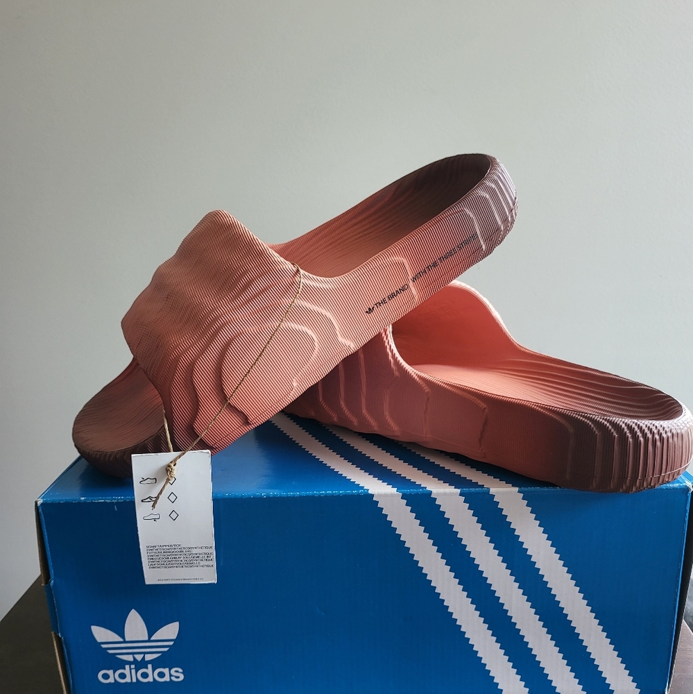 Brand New Adidas Men's Adilette 22 Slides (Never Worn In Box)